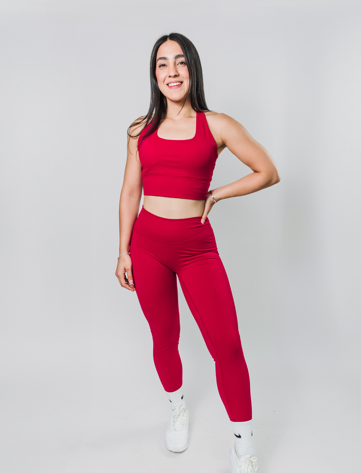 Dynamic Sport Bra Rojo Cereza