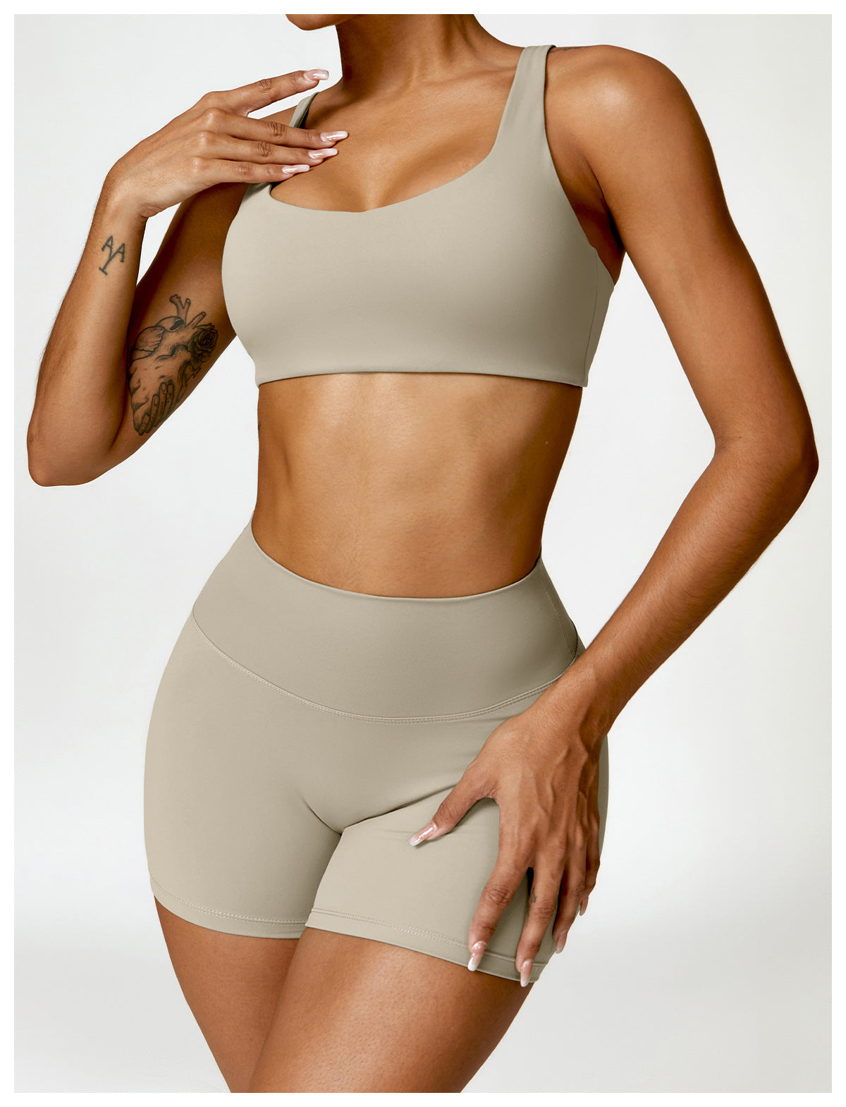 FOCUS Sport Bra Beige