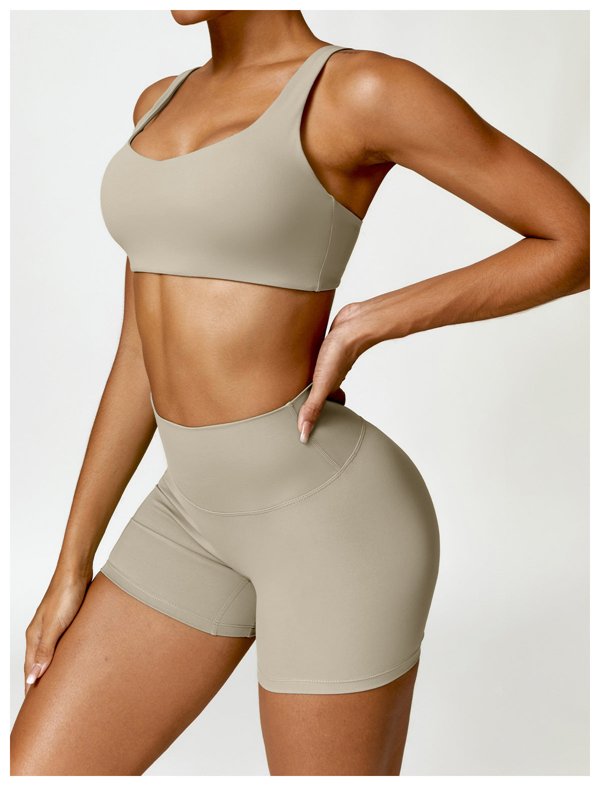 FOCUS Sport Bra Beige
