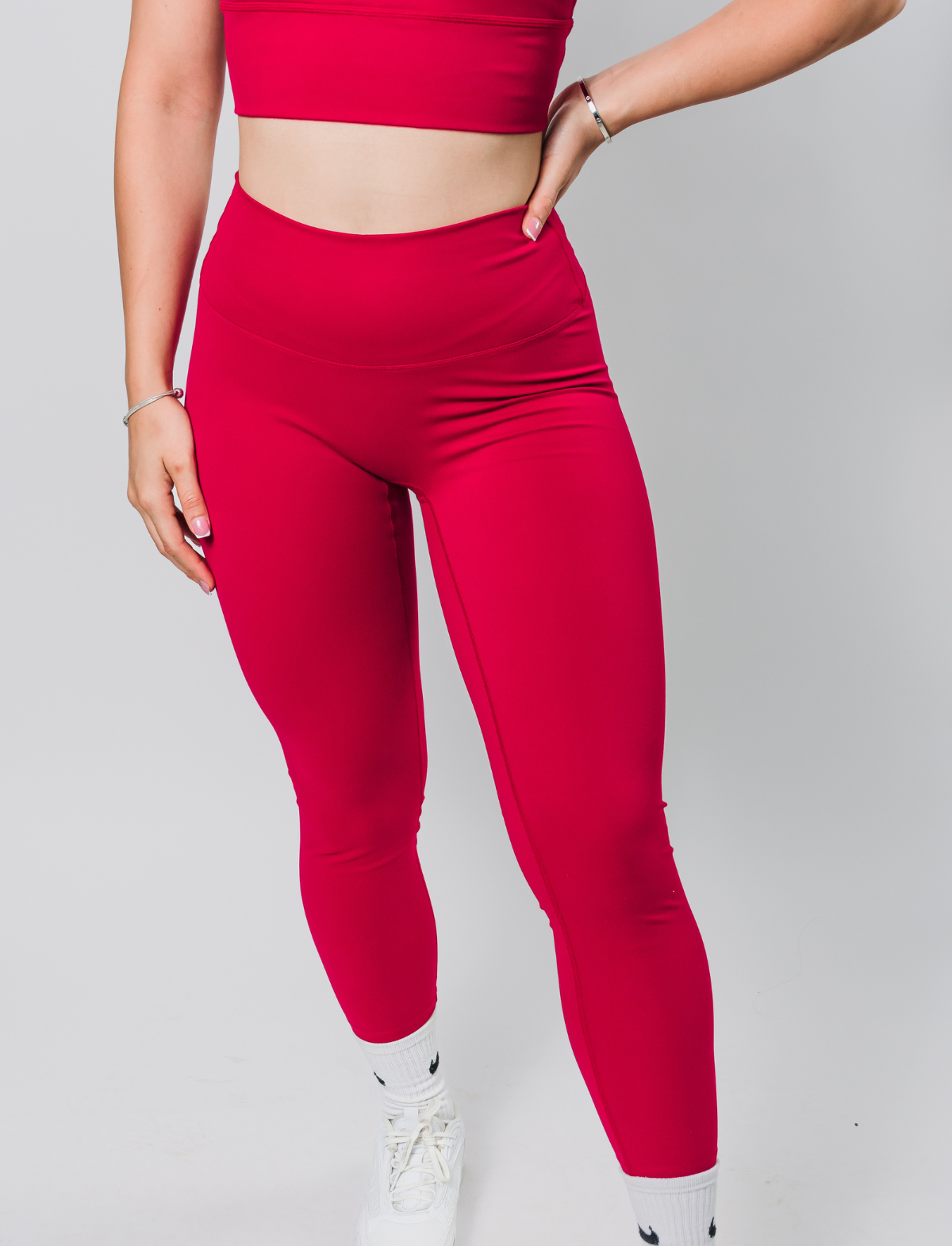Dynamic Leggins Rojo Cereza