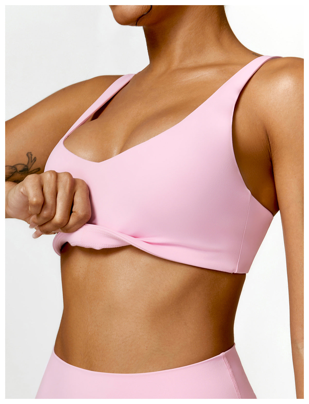 FOCUS Sport Bra Rosa Pastel