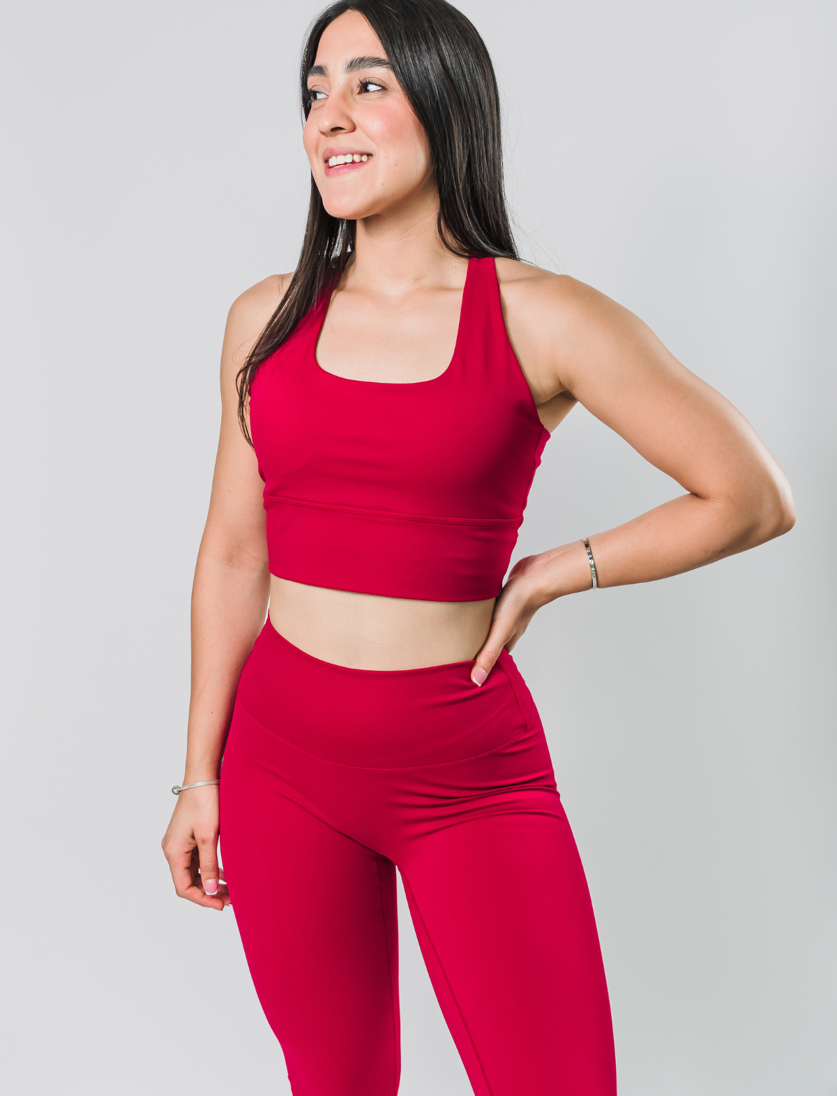 Dynamic Sport Bra Rojo Cereza