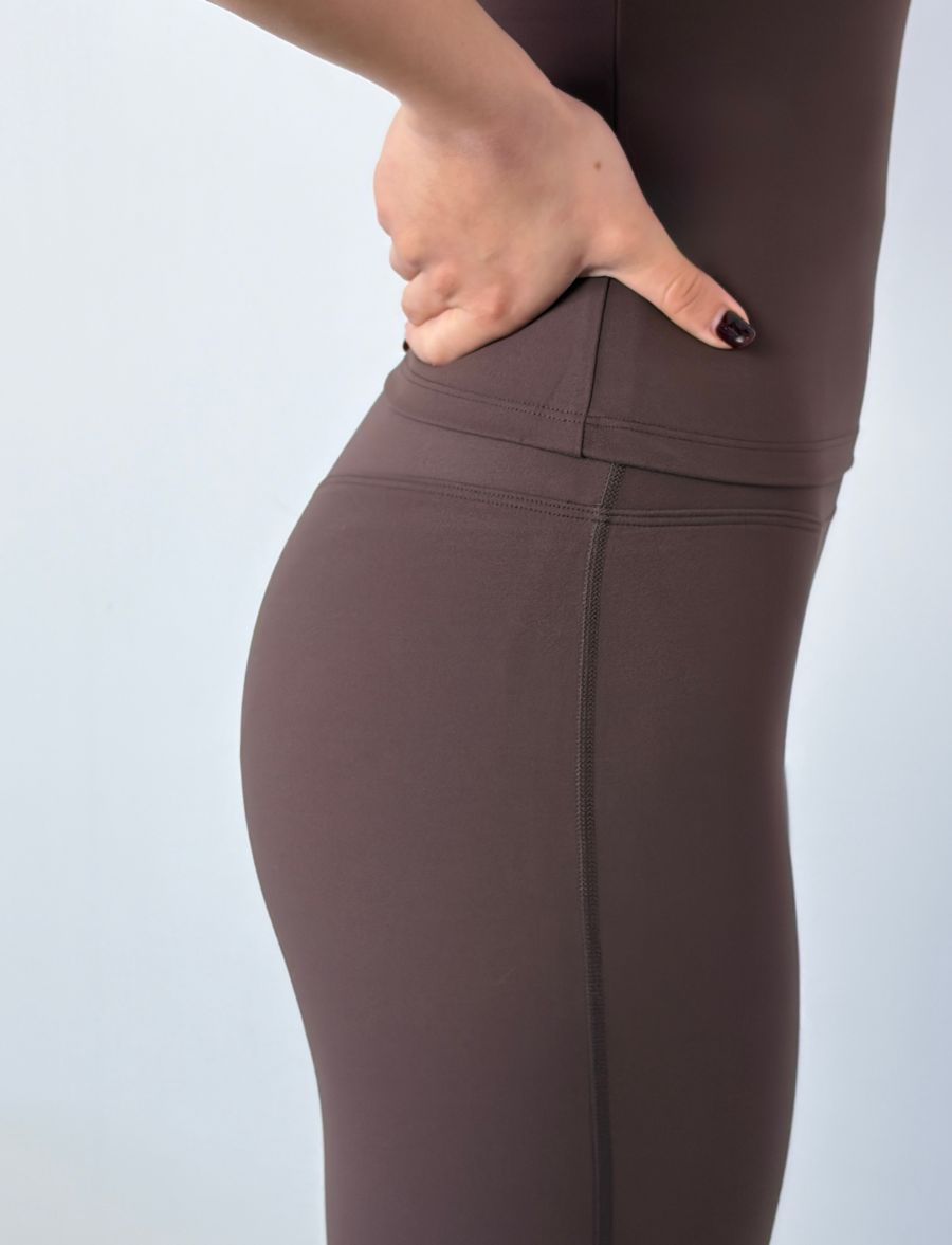 Flow Legging Toffe Brown